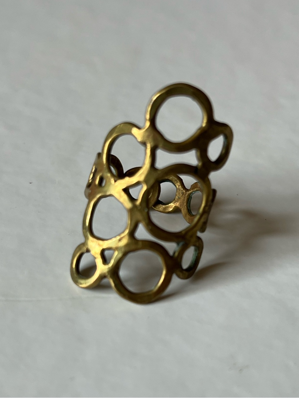 H&M Gold Openwork Circle Band Ring